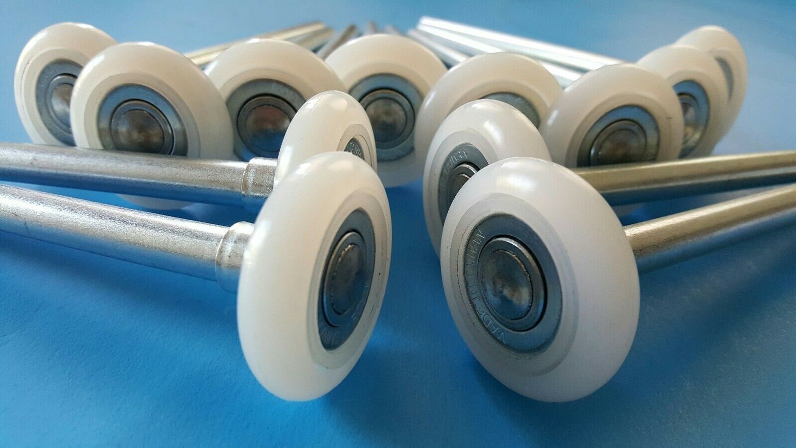 New Garage Door Rollers LONG 7 STEM Premium Nylon for Windload Doors 12