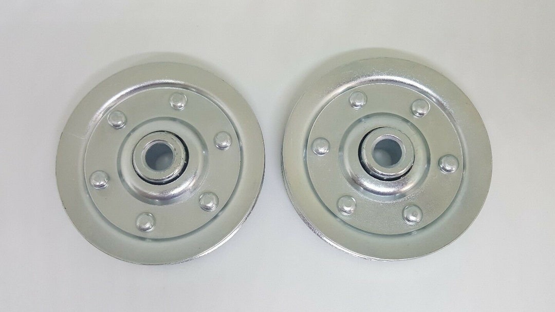 Garage Door Extension Spring Pulley - 2 Pack With 3 Sheaves, Free Shipping