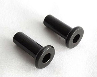 20 pcs - Black T316 Stainless Steel Protective Protector Sleeve 1/8", 3/16" Cable Railing