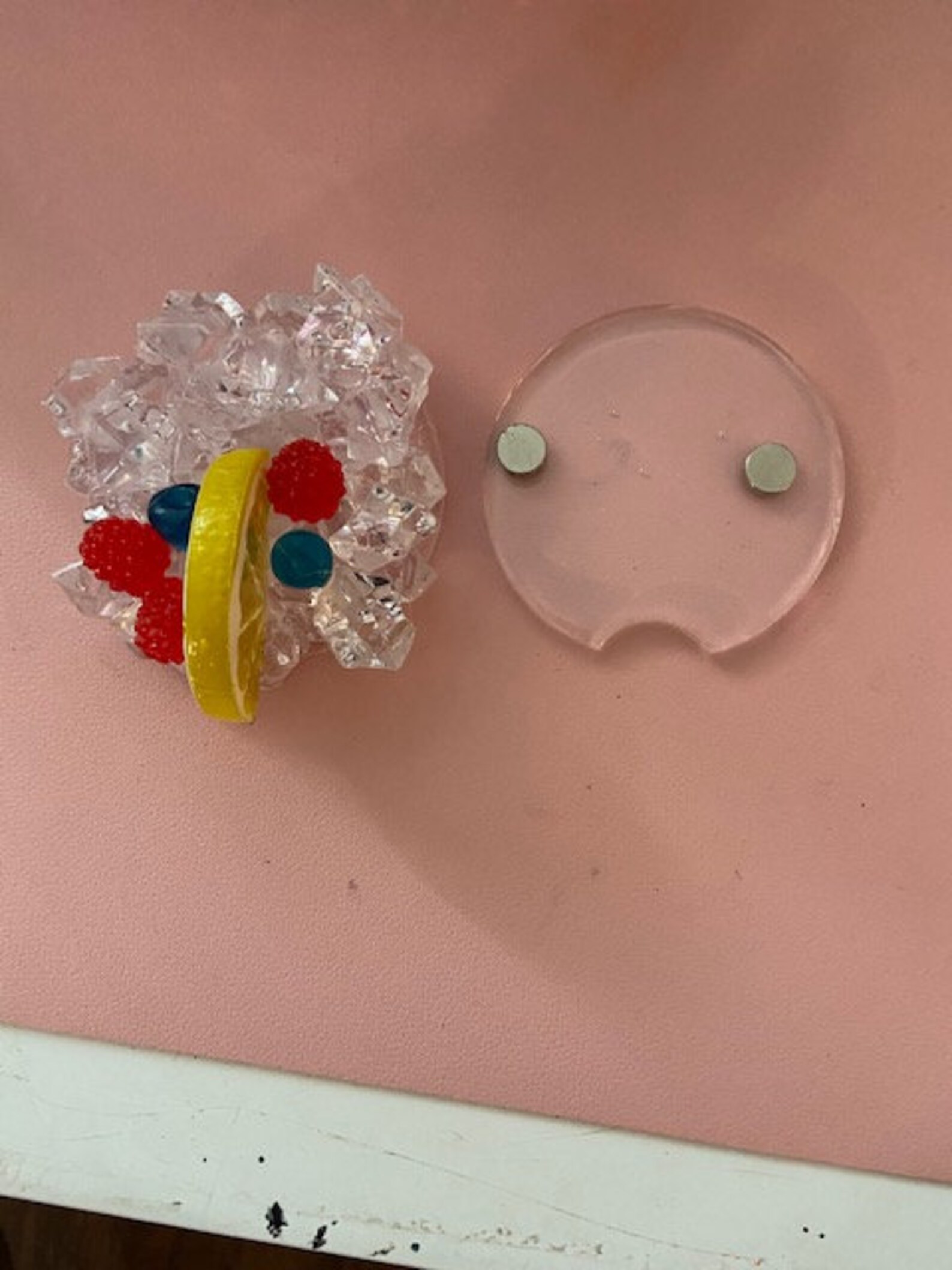 DIY Iced Fruit Tumbler Topper Kit Includes Topper & fruit Etsy