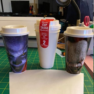 Modèle d’arbre à dollars pour sublimer les tasses à café de voyage
