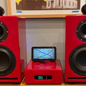 3-way Powered Speakers with Subwoofers and Automotive Finish