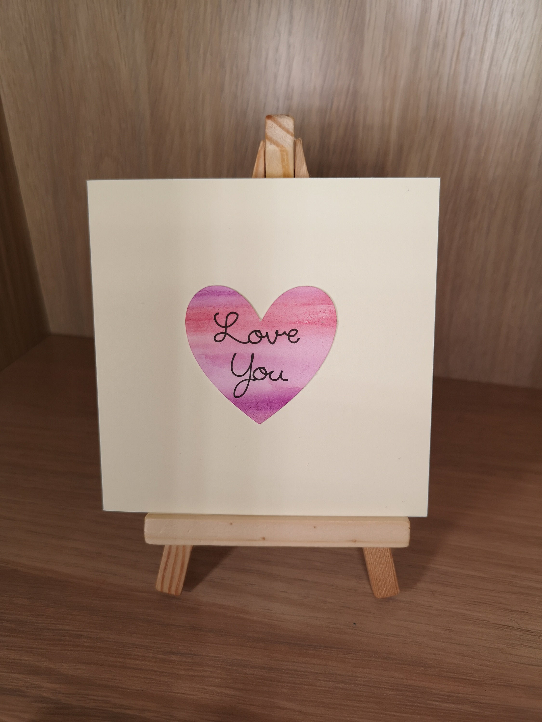 Hand painted cards Etsy