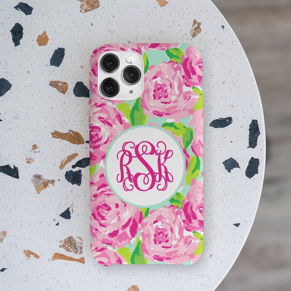 Monogram Phone Case Etsy