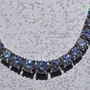 Platinum Diamond Riviera Necklace