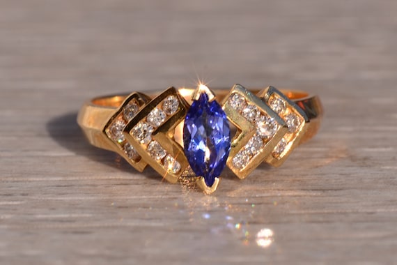 Marquise tanzanite best sale