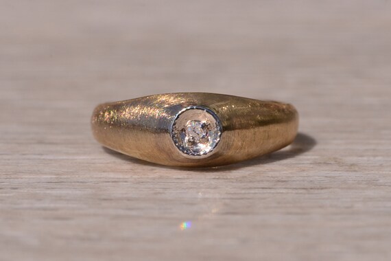 Childrens Diamond Ring in Yellow gold - image 6