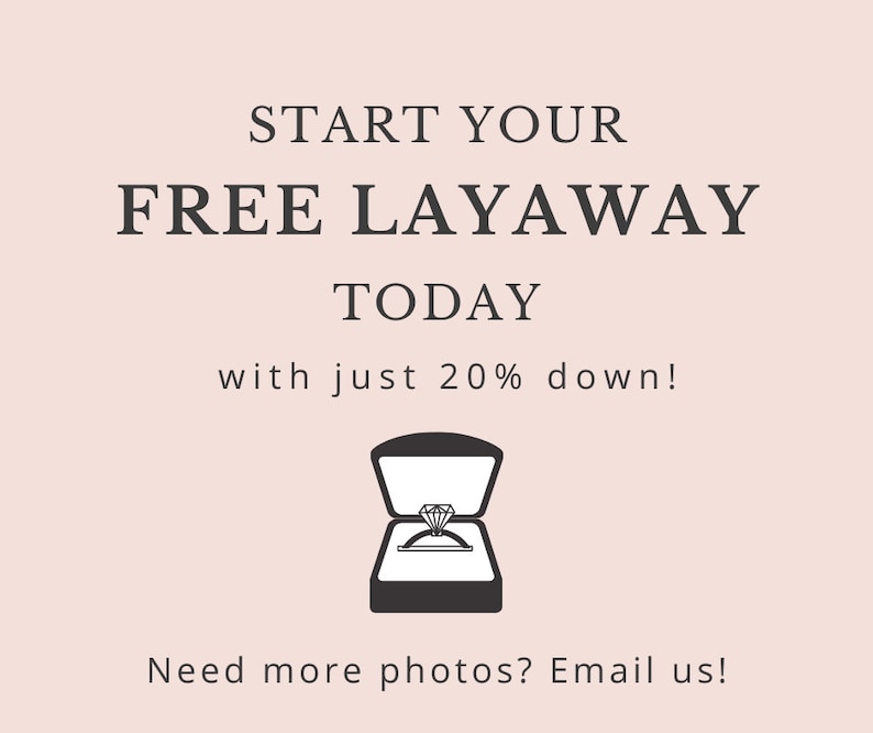 May include: Start your free layaway today with just 20% down! Illustration of a ring in a box. Need more photos? Email us!