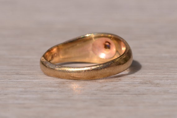 Childrens Diamond Ring in Yellow gold - image 4
