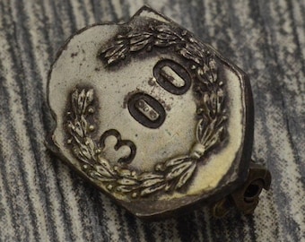 Dorrety of Boston Marksman Sterling Silver Military Lapel Pin