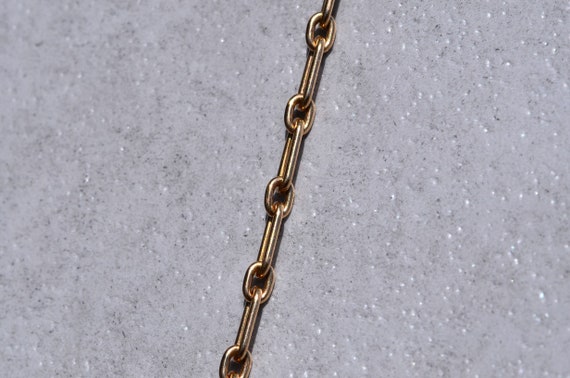 Antique Rose Gold Specialty Paperclip Bracelet - image 2