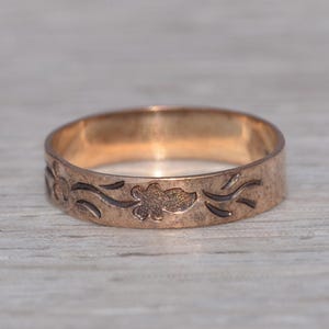 Baby Signet Ring in Rose Gold - Etsy