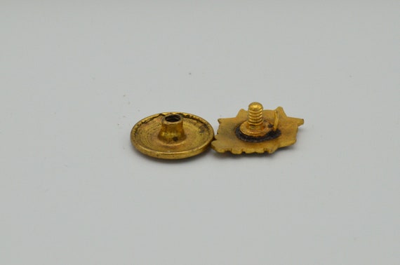 Antique Gold Filled Victory Pin - image 2