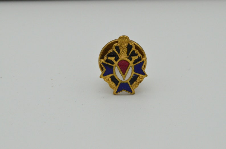 Antique Gold Filled Victory Pin