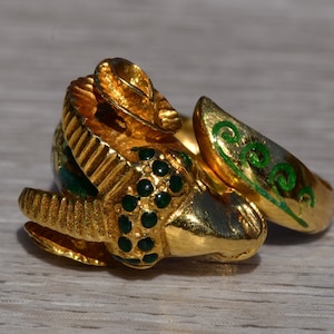 No.667 gemstone ring / brown：指輪 リング