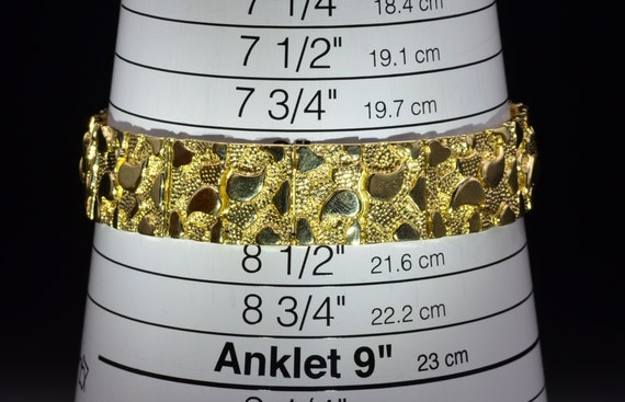 10k Gold Nugget Bracelet | Richter & Phillips