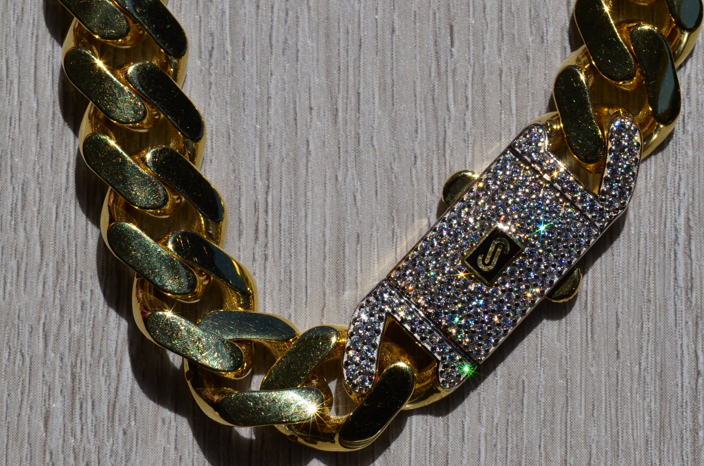 Monaco chain classic 14k deals