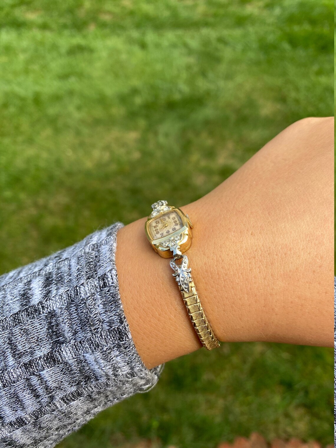 Vintage Ladies Lord Elgin Wristwatch in 14 Karat Gold | Etsy