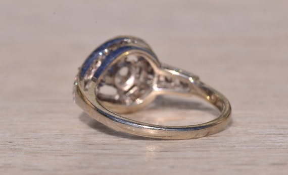 Ladies Vintage 14K Diamond Engagement Ring - image 3