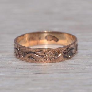 Baby Signet Ring in Rose Gold - Etsy