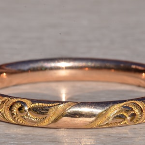 Art Nouveau Bracelet, W.M.C., Wolcott Manufacturing Bangle