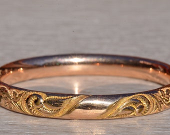 Art Nouveau Bracelet, W.M.C., Wolcott Manufacturing Bangle