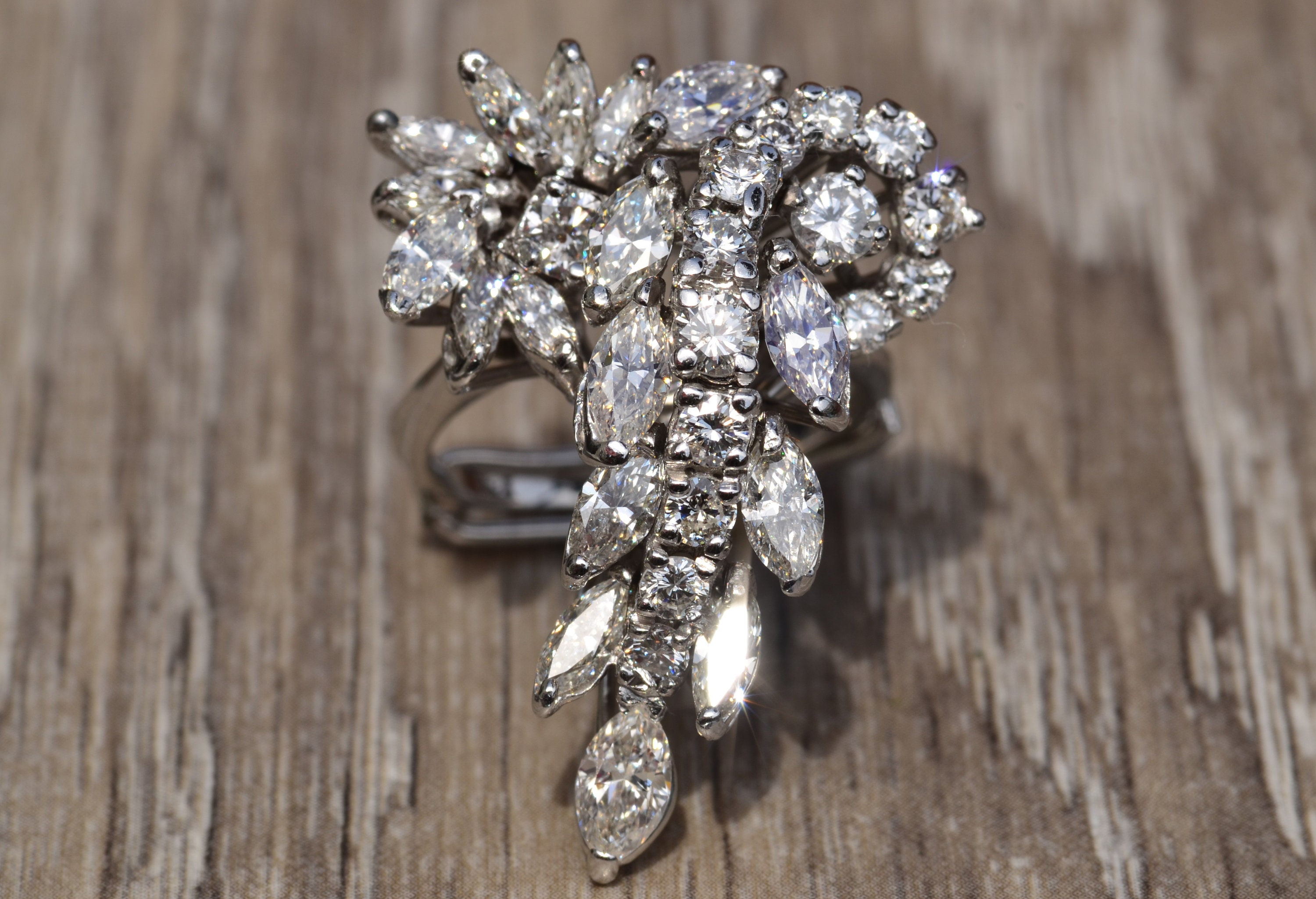 Hollywood Glam Era Diamond Elephant or 
