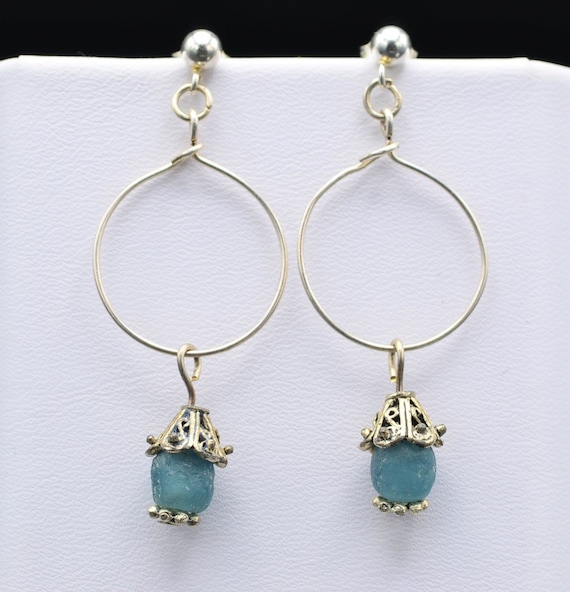 Ladies Sterling Silver Dangler Earrings