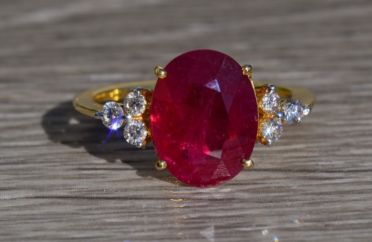 Jtv burmese 2024 ruby rings