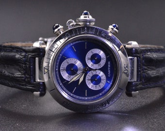 Cartier Pasha 35 Chronograph Reflex Wrist Watch