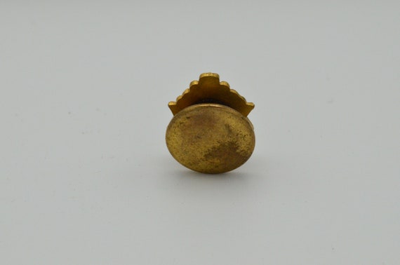 Antique Gold Filled Victory Pin - image 4