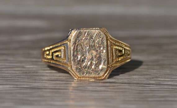 Etsy engraved rings deals