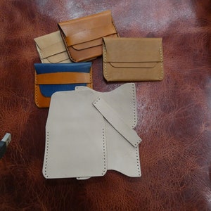 DIY Flap Wallet Die cut Pieces only