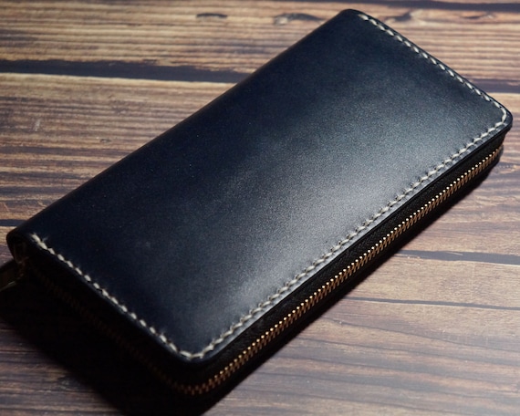 Leather Credit Card Wallet - Handmade Men's Wallets