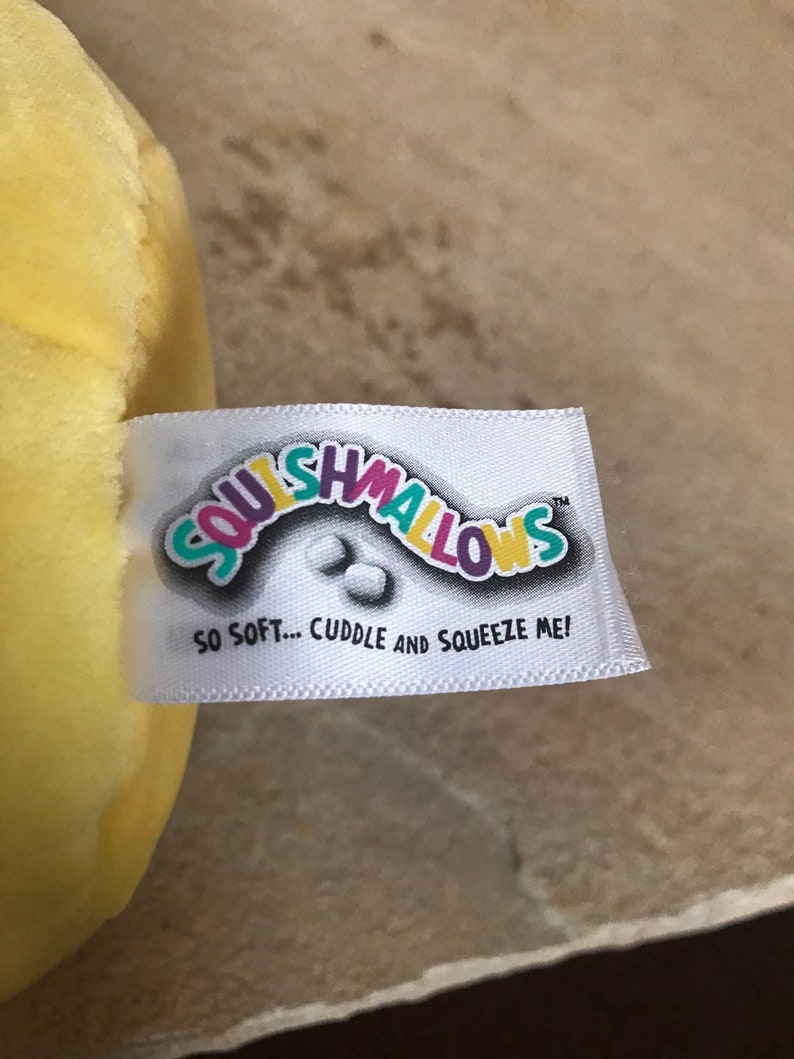 5 Squishmallow Yellow Baby Chick Plushie