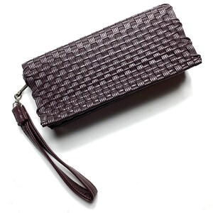 Gewebte dreifache Brieftasche