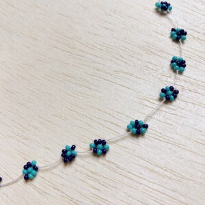 Huichol Floral Beaded Necklace
