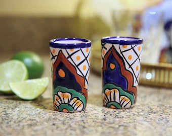 Talavera Shot Glass Set of 2