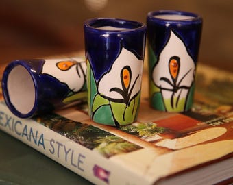 Talavera Shotglas Set med 3
