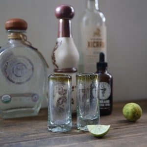 Mexican Shot Glass Set of 2