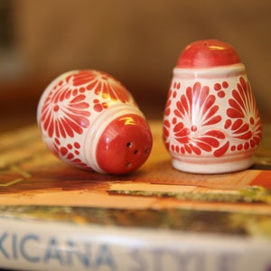 Modern Talavera Salt & Pepper Shaker Set