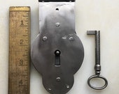 17-18th Century Antique Reproduction Crab Lock for Trunks and Chests