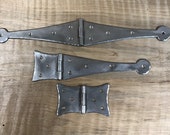Large Flat Mount Full Strap, Half Strap and Butterfly Hinges