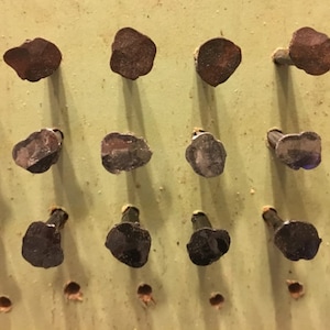 50 Hand Forged Head Iron Nails