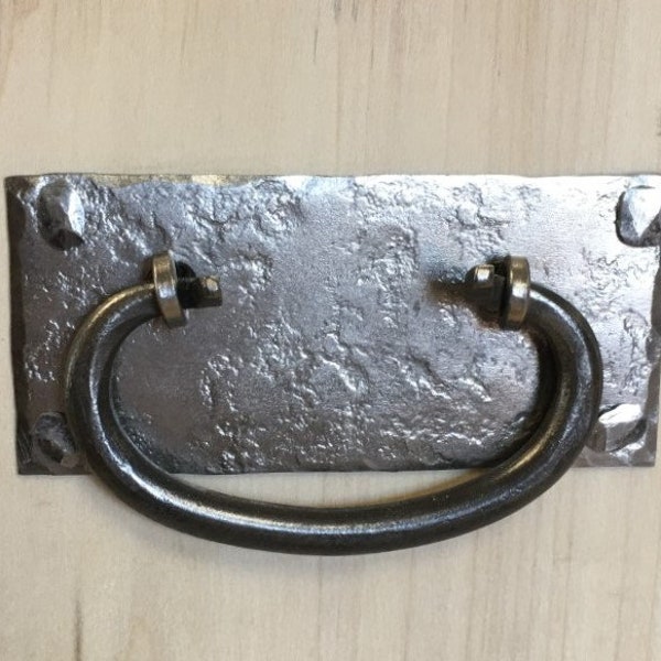 Small Trunk/Chest Handles with Rectangular Back Plates