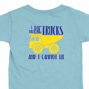 I like Big Trucks SVG