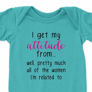 I Get My Attitude Baby SVG