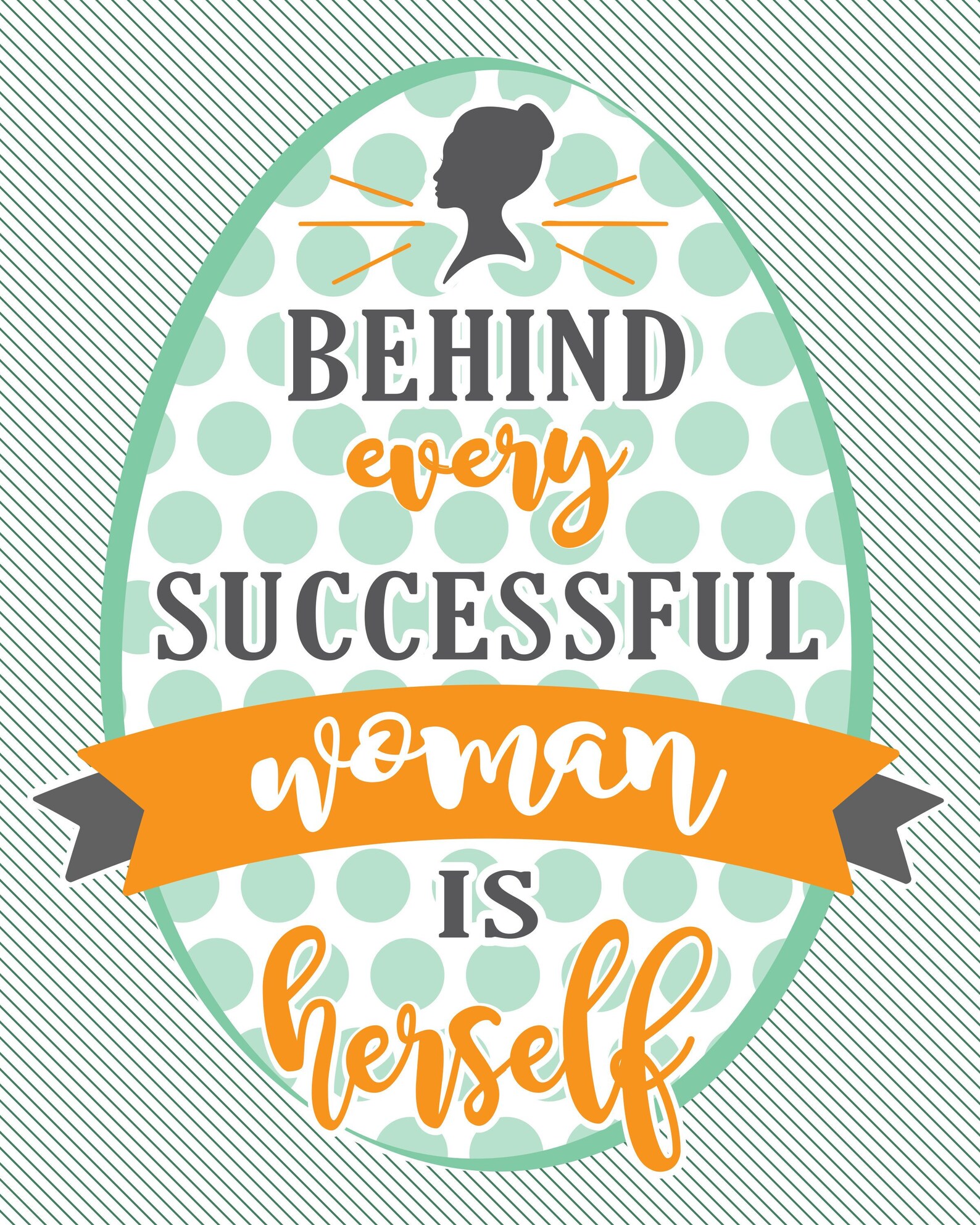 Behind Every Successful Woman - Etsy