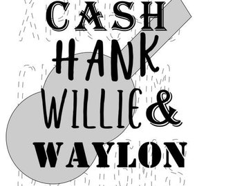 Download Willie nelson svg | Etsy Willie nelson svg | Etsy