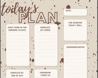 Daily Planner: To-Do List, Schedule, Organizer, Weekly Planner